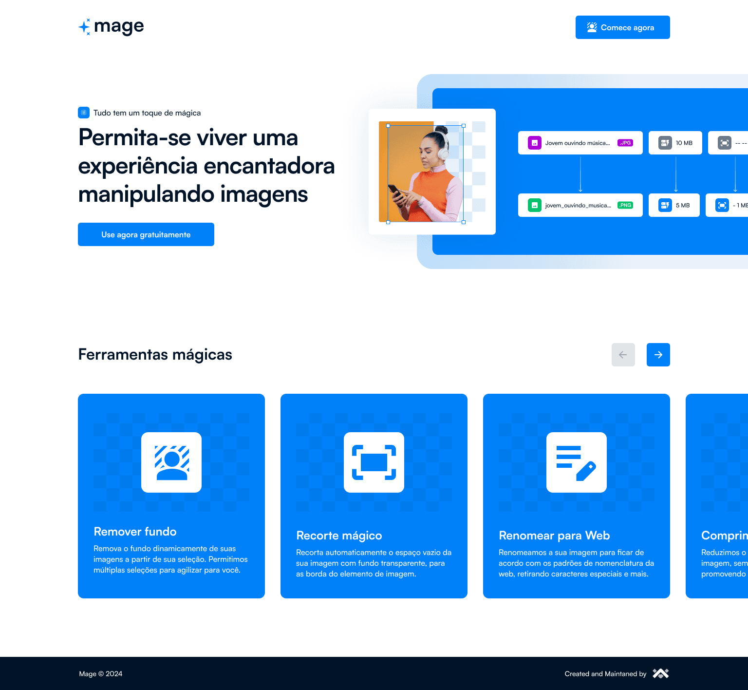 Esqueleto do envio de arquivos no MAGE